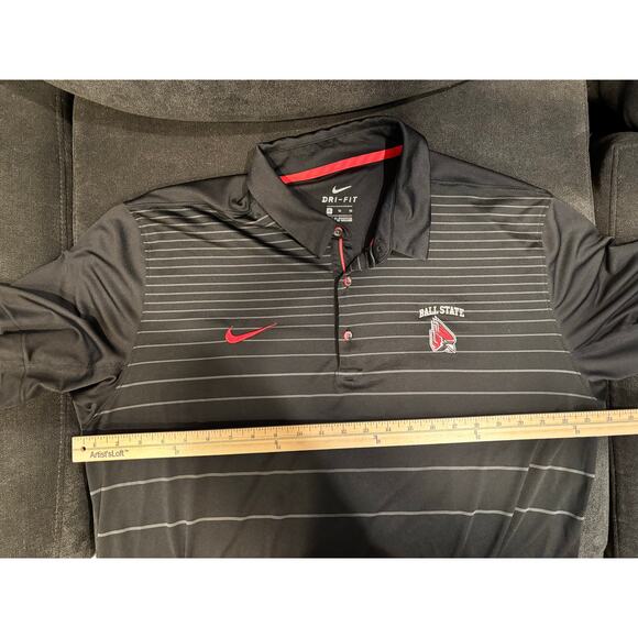 Nike Dri fit Ball state cardinals men’s polo size xl - Picture 7 of 11